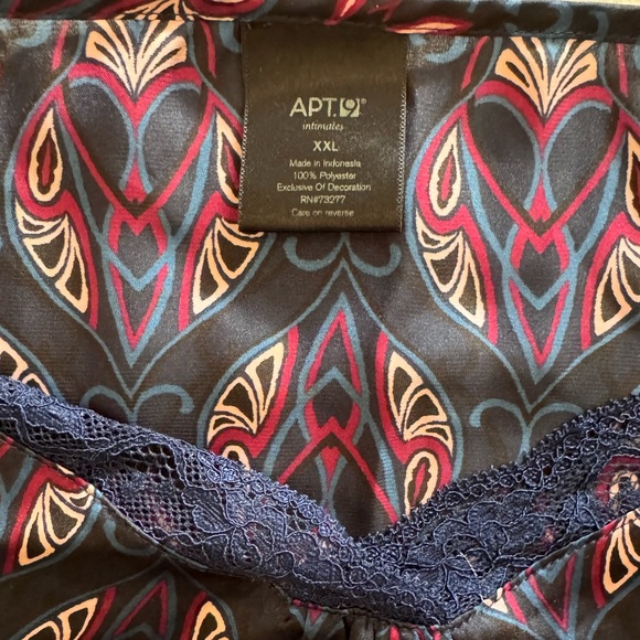 APT 9 THREE PIECE PAJAMA SET. MIX & MATCH CAMI IS XXL. SHORT & LONG PANTS ARE XL - Picture 11 of 16